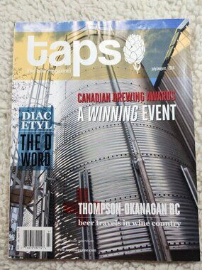 Taps The Beer Magazine July August 2014 Canadian Brewing Awards Issue Collectors
